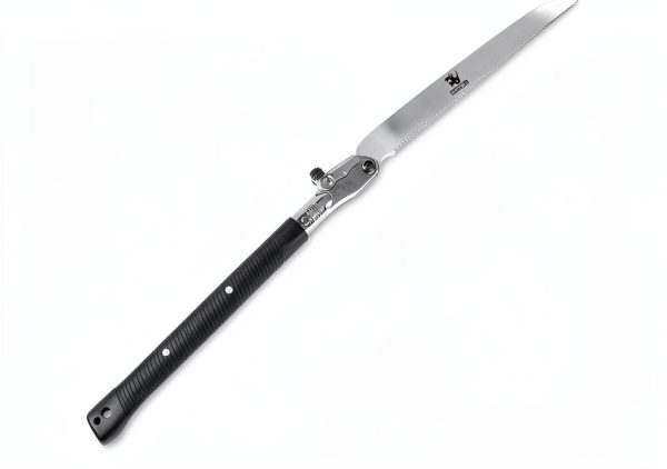 HUNKENR Hand Pruning Saw Extendable Blade Black-2