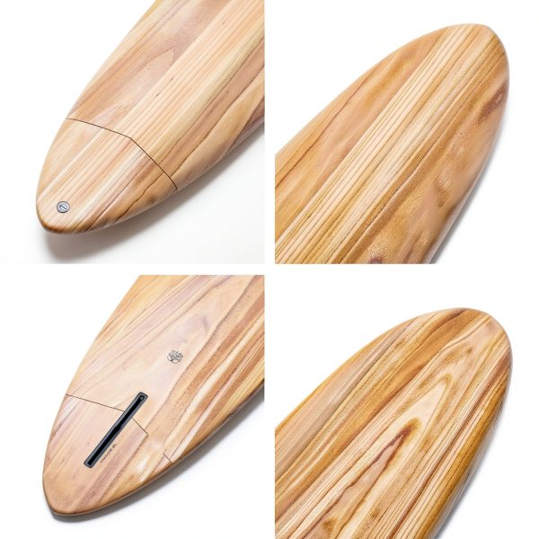 nanazero Wood Longboard Surfboard 9'0" x 22 1/4"-5