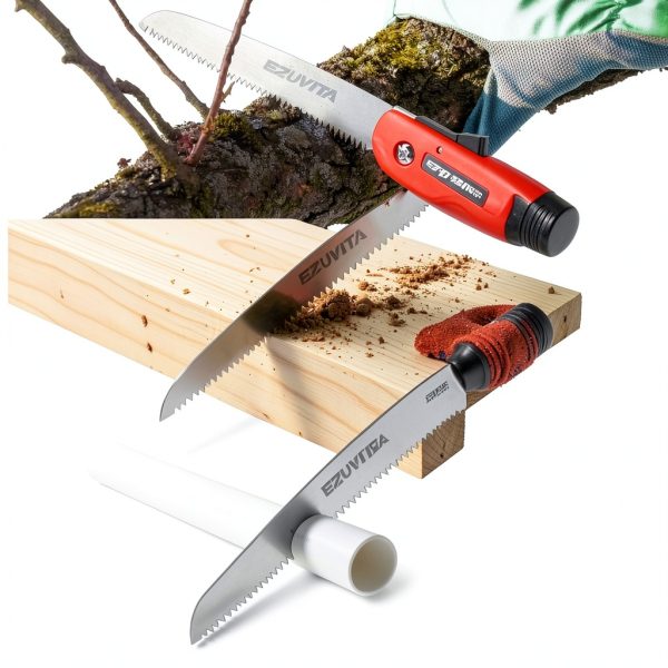EZUVITA Folding Hand Saw Garden Tool Kit-3