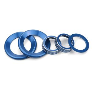 AuTK Honda Civic 10th Gen Button Cover Set Blue-0