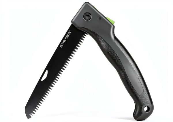 Folding Hand Saw STAYGROW 7in Carbon Steel Blade-0