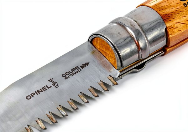 Opinel Folding Saw No12 Pink Yellow Hand Saw-8