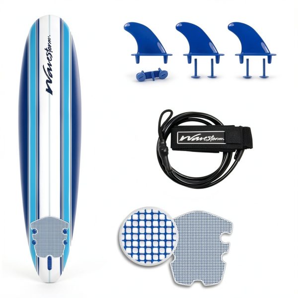 Surfboard by WaveStorm Soft Foam Construction-5