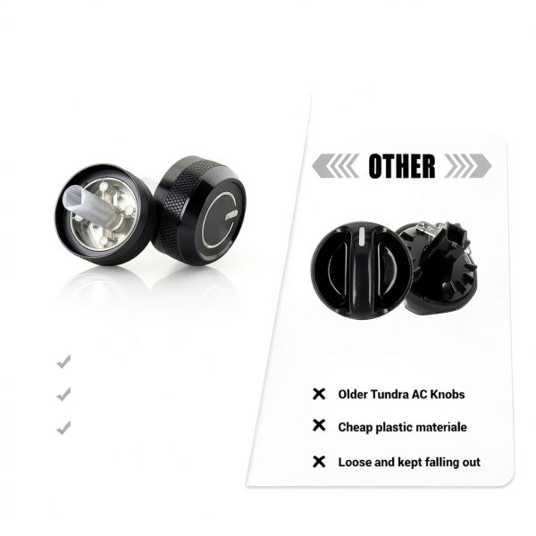 Toyota Tundra Control Switch Knob Xomzema Aluminum Alloy-4