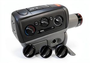 WINUERK AC Heater Control Switch Black ABS Plastic-0