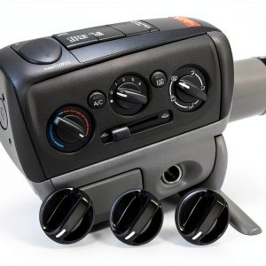WINUERK AC Heater Control Switch Black ABS Plastic-0