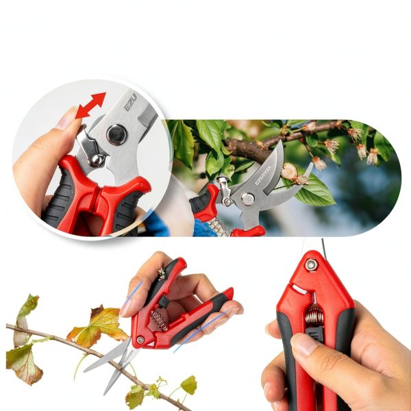 EZUVITA Folding Hand Saw Garden Tool Kit-5