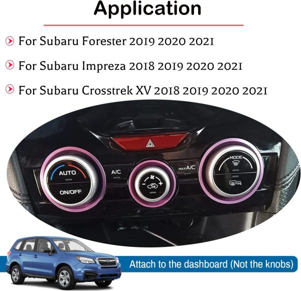 Bentolin Subaru Switch Button Trim Cover Accessories-1