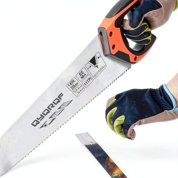 QYQRQF Hand Saw Red-14 Inch Patio Lawn Garden-5