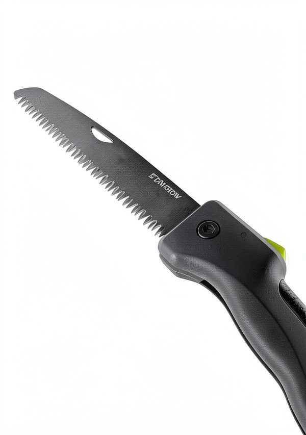 Folding Hand Saw STAYGROW 7in Carbon Steel Blade-1
