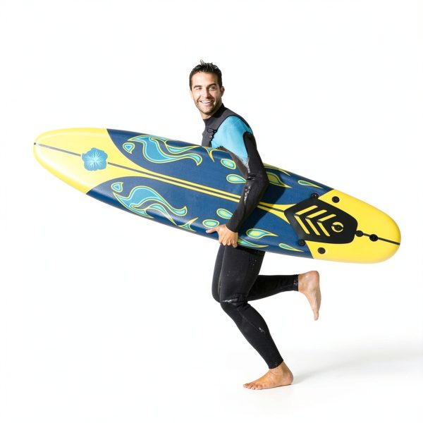 Surfboard 6ft Goplus EPE Foam Durable Design-6