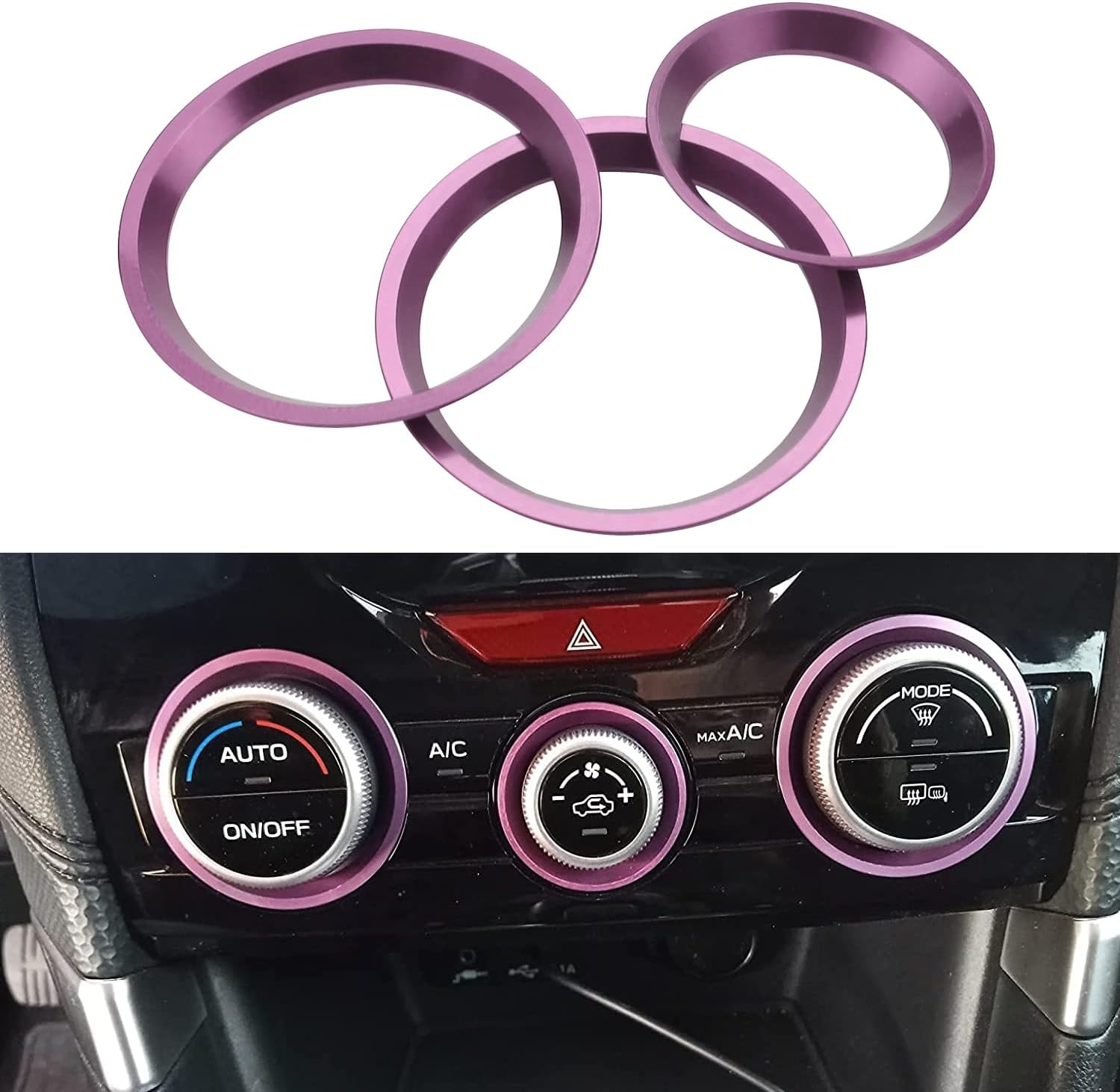 Subaru switch button trim cover accessories