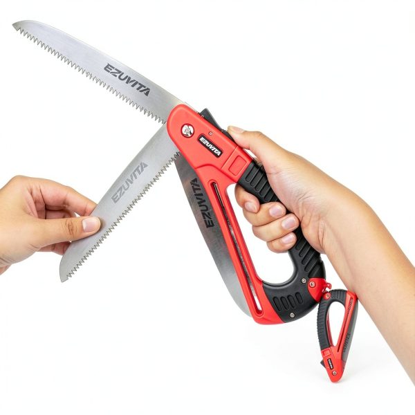 EZUVITA Folding Hand Saw Garden Tool Kit-2