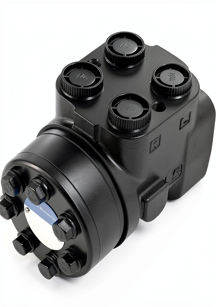 ShareZem hydraulic steering valve installed in a vehicle engine compartment