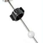 Lavatory Pop Up Center Piece Assembly by AUGHOA Drain with Metal Lever-0
