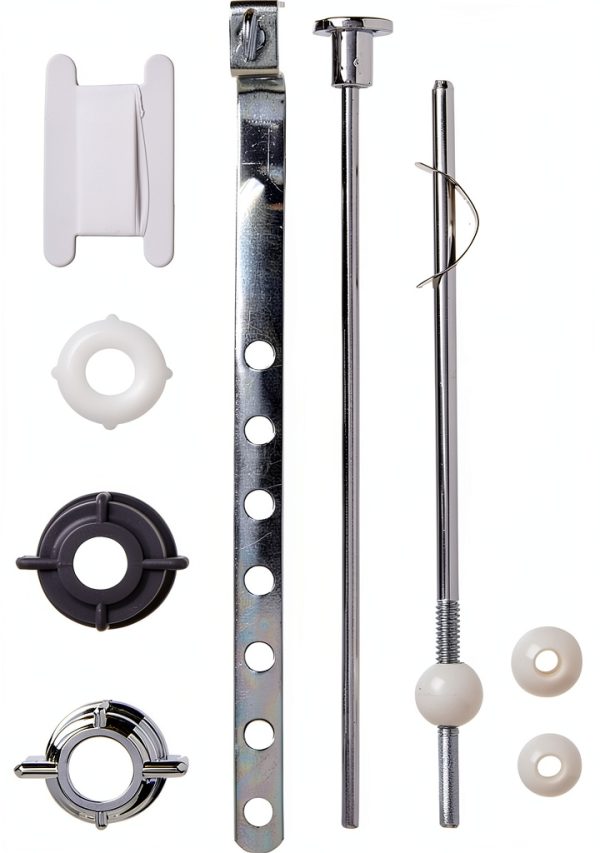 Pop-Up Drain Repair Kit PF WaterWorks – Adjustable Ball Rod, Chrome-0