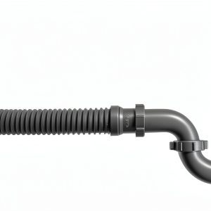 Snappy Trap Flexible Sink Drain Kit DK-105 Silver 9‑13″ Hose-0